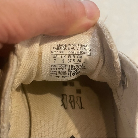 Converse Chuck Taylor All Star Shoreline Low Top Slip On Snake Print Women’s 7 - Picture 7 of 11